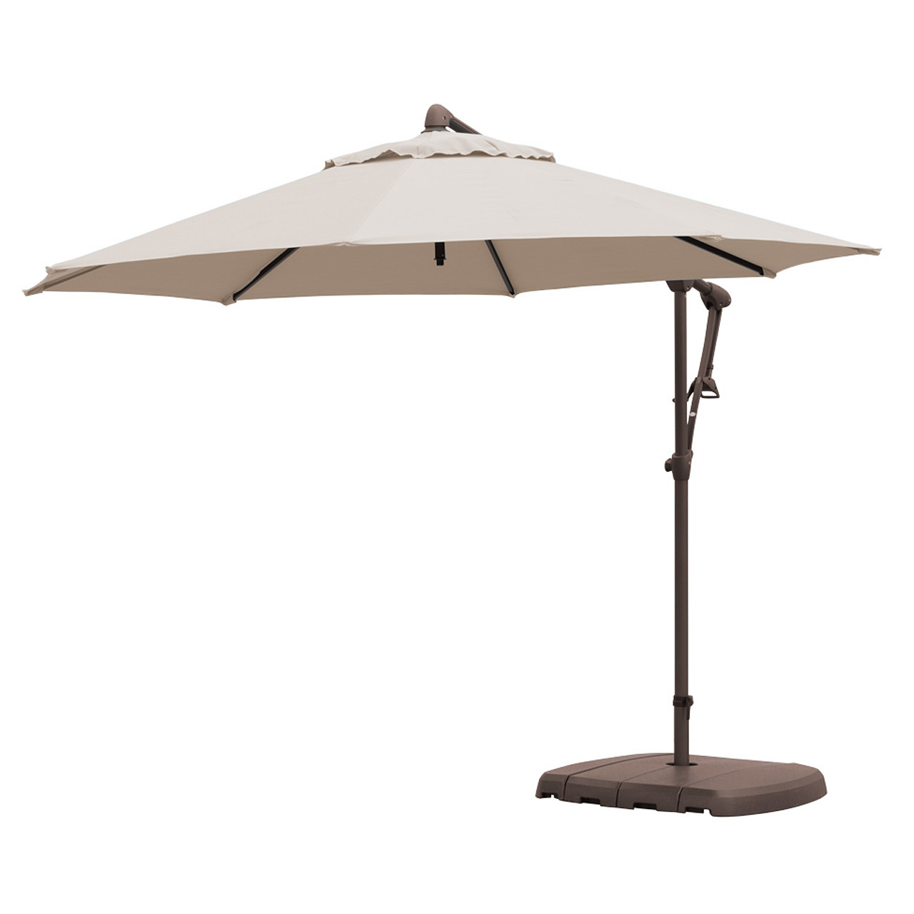 Treasure garden cantilever aluminum 10 deals x 13 foot cantilever umbrella