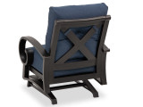 Solstice Aged Bronze Aluminum and Flagship Twilight Cushion Spring Club Chair