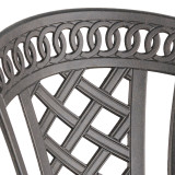 Windsor Aged Bronze Cast Aluminum Bistro Chair