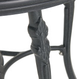 Chateau Rust Aluminum 20 in. D End Table