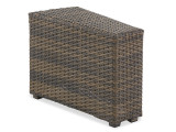 Bellanova Aspen Outdoor Wicker and Sapphire Cushion 5 Pc. Sectional Group with 32 x 16 in. Wedge End Table