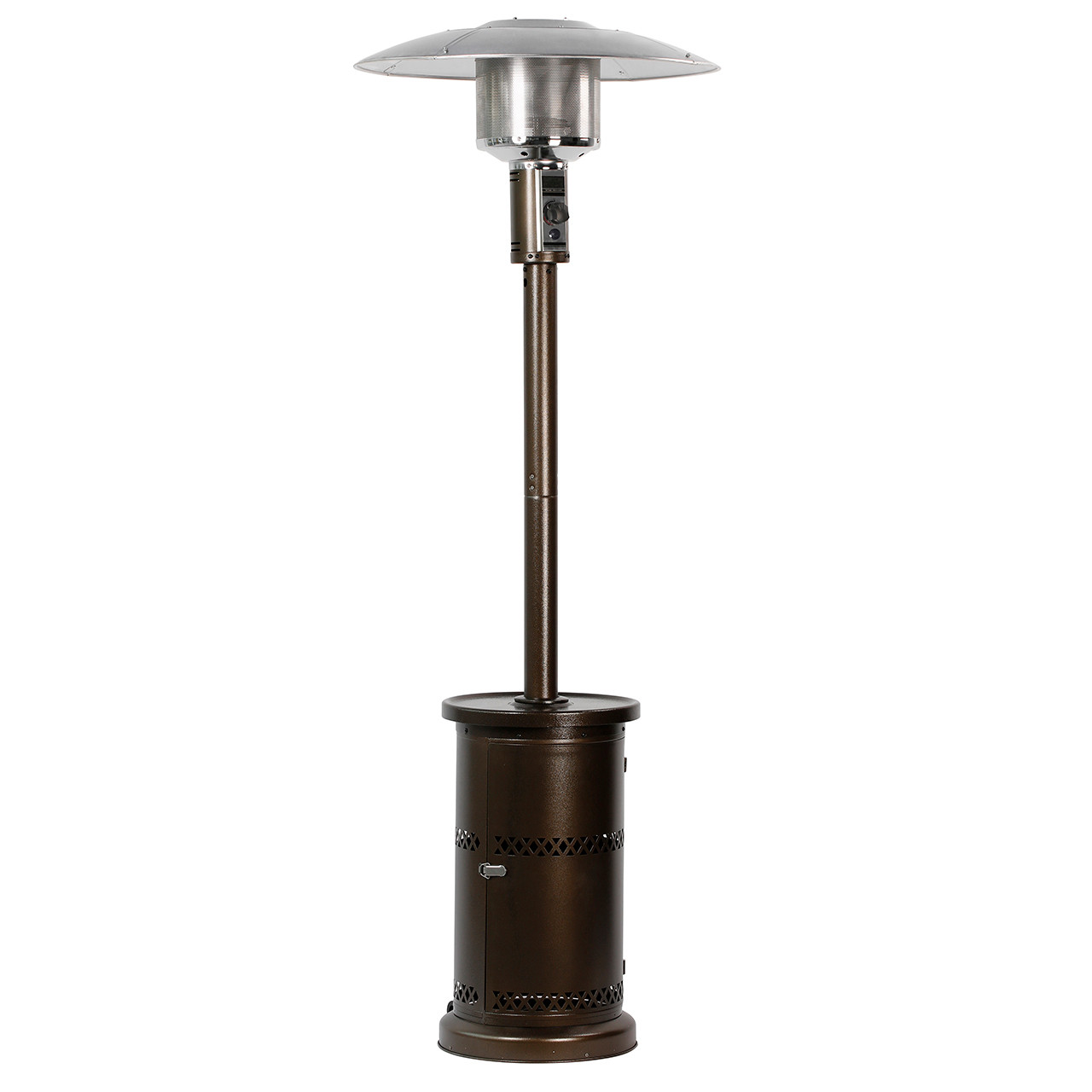 89 in. Hammertone Bronze 48,000 BTU LP Gas Patio Heater