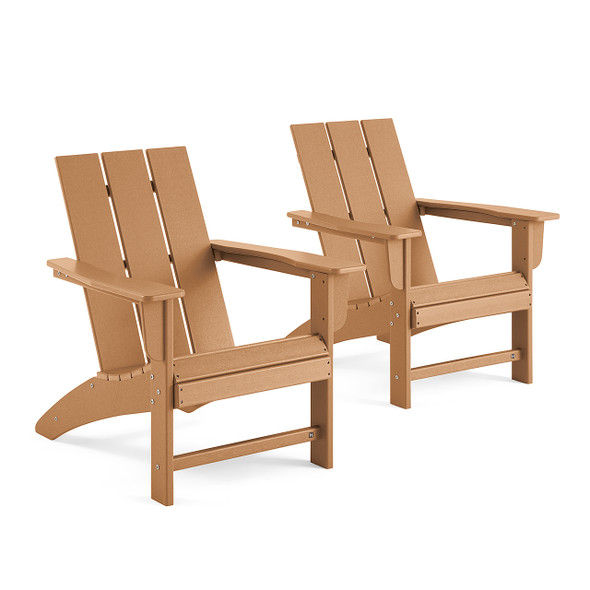 Modern 2 Piece Adirondack Chairs