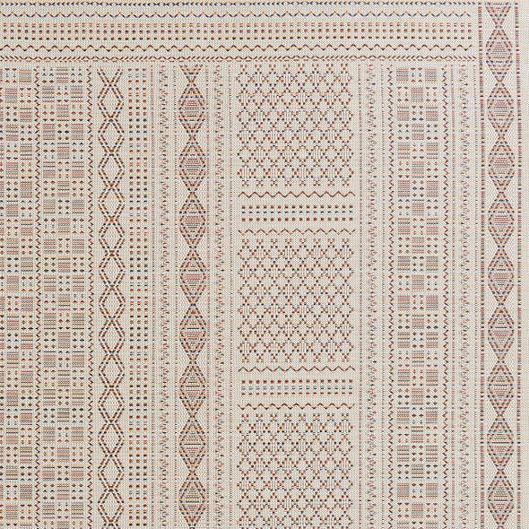 Panel Stripe Ivory 5.3 ft. x 7.3 ft. Rug