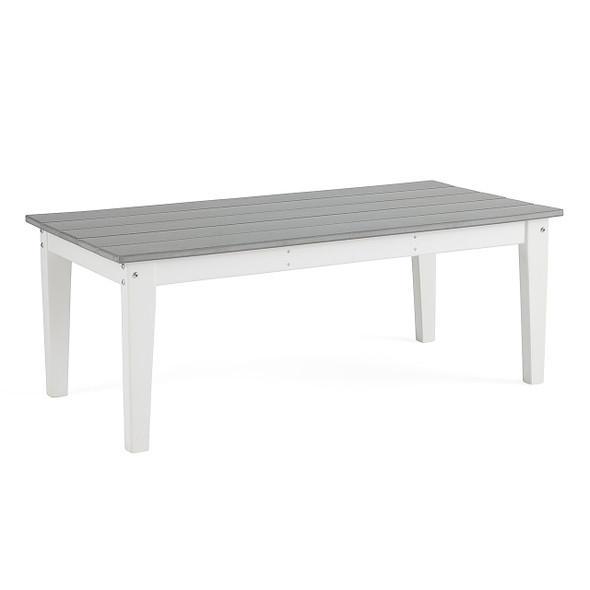 Farmhouse Polymer 48 x 24 in. Coffee Table