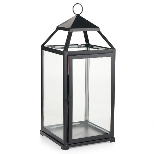 Black Lantern with Glass