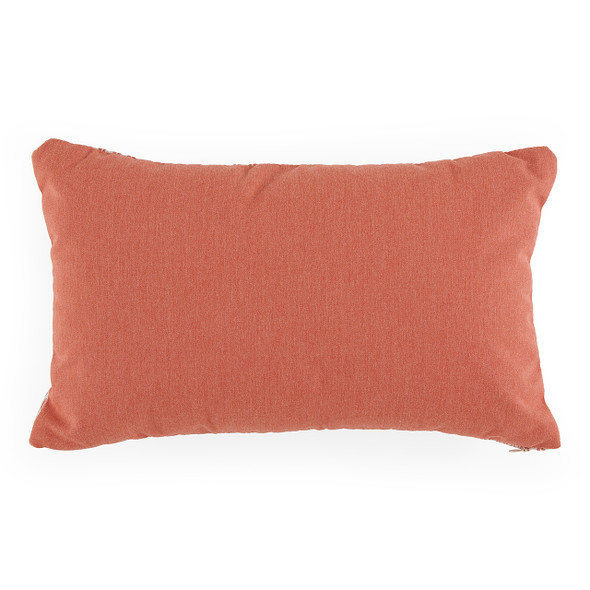 Canvas Persimmon 12 x 20 in. Throw Pillow