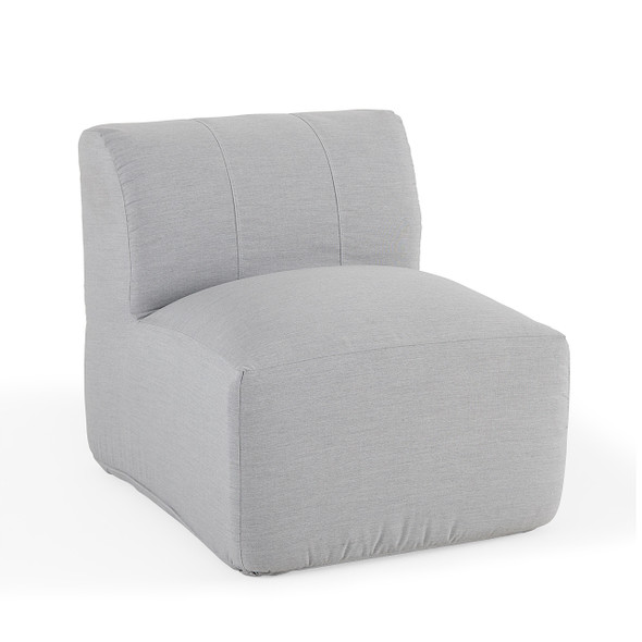 Napa Upholstered Armless Club Chair