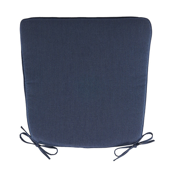 18.5 x18 in. Single-Welt Wicker Seat Pad Cushion - Tempo