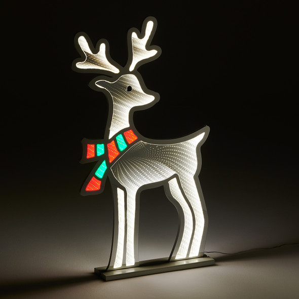 23.5 in. Infinity Light Deer with Scarf