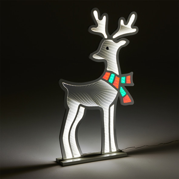 23.5 in. Infinity Light Deer with Scarf