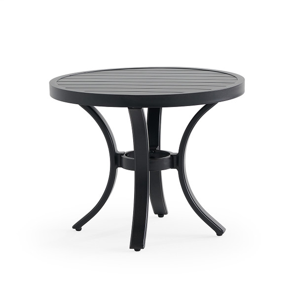 Hill Country Aged Bronze Aluminum 24 in. D Side Table -