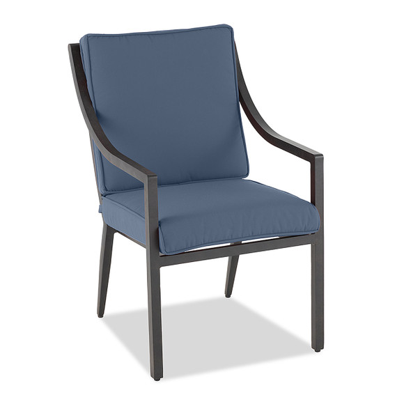 Hill Country Aged Bronze Aluminum with Cushions Dining Chair - Hill Country Aged Bronze Aluminum with Cushions Dining Chair -