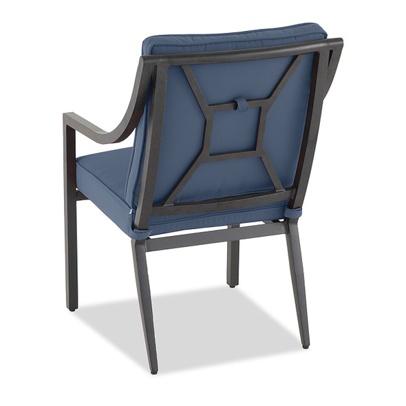 Hill Country Aged Bronze Aluminum with Cushions Dining Chair - Hill Country Aged Bronze Aluminum with Cushions Dining Chair -