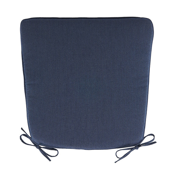 18.5 x 18 in. Single-Welt Wicker Seat Pad Cushion - Tempo 18.5 x 18 in. Single-Welt Wicker Seat Pad Cushion - Tempo