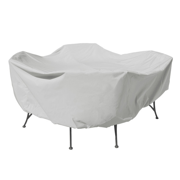 Treasure Garden 48 in. Round Table and Chairs Protective Cover - Treasure Garden 48 in. Round Table and Chairs Protective Cover -