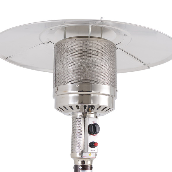81.5 in. Bronze Verona 40,000 BTU LP Gas Patio Heater 81.5 in. Bronze Verona 40,000 BTU LP Gas Patio Heater