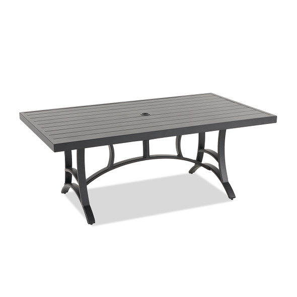 Hill Country Aged Bronze Aluminum with Cast Pumice Cushions 7 Piece Swivel Dining Set + 72 x 42 in. Table Hill Country Aged Bronze Aluminum with Cast Pumice Cushions 7 Piece Swivel Dining Set + 72 x 42 in. Table