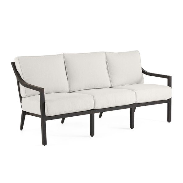 Hill Country Aged Bronze Aluminum and Cushions Sofa -