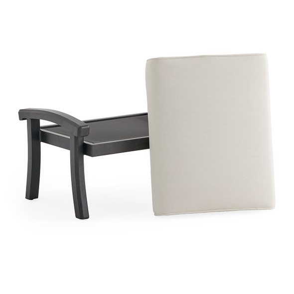 Fairmont Rustic Bronze Aluminum with Cushion Ottoman