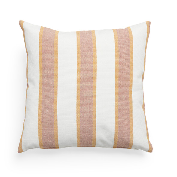 18 inch Blush Napa Stripe Pillow