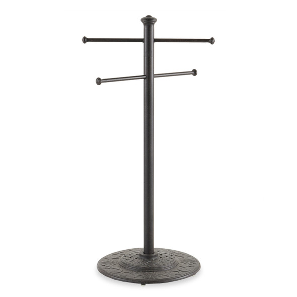 Milan Aged Bronze Cast Aluminum Towel Rack Milan Aged Bronze Cast Aluminum Towel Rack