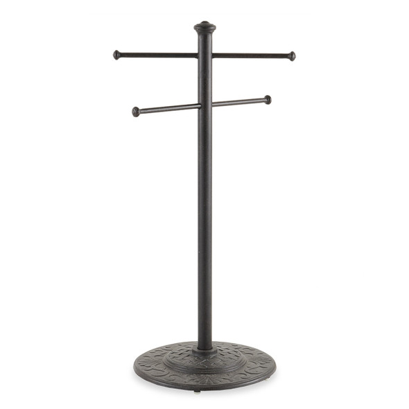 Milan Aged Bronze Cast Aluminum Towel Rack