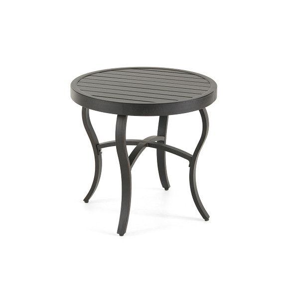 Amalfi Aged Bronze 24 in. D End Table