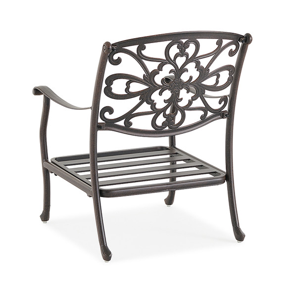 Carlisle Aged Bronze Cast Aluminum Club Chair