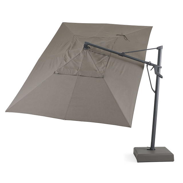 coral coast patio umbrella Coral Coast 9 ft. Steel Market Patio Umbrella Togo