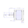 NEMA17 40mm 0.9 Degree Temperature Stepper Motor 3D Printer Spare Parts