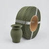 Spool3D Matte Green PLA 5763 C refill with matching 3D printed vase