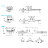 RobotDigg 440C Stainless Steel Linear Rails and Blocks - 3D Printing Spare Parts