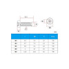 M3 ISO7380 Torx Security Bit Screw - Stainless Steel - 3D Printer Fasteners M3 ISO7380 Torx Security Bit Screw - Stainless Steel - 3D Printer Fasteners