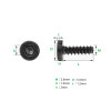 BT2.6 Socket Head Cap Self Tapping Screw - Alloy Steel - 3D Printer Spare Parts and Fasteners