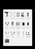 Creality Sermoon X1 3D scanner package contents with Scan Bridge, scale bars, calibration plate, markers, cables and waterproof case