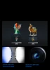Creality Sermoon X1 3D scanner full-colour texture capture with dual-colour LED lights and Qualcomm ISP colour mapping