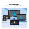 Creality Pika 3D scanner software displayed across desktop, laptop, tablet, phone and the built-in screen