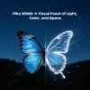 Creality Pika 3D scanner visualizing a butterfly through light, colour and digital 3D capture