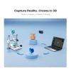 Creality Pika 3D scanner workflow from object scanning and digital modelling to 3D printing and sharing