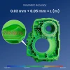 Revopoint POP 4 volumetric accuracy 0.03 mm plus 0.05 mm times object length