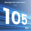 Revopoint POP 4 high-speed laser scanning up to 105 frames per second