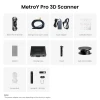 Revopoint MetroY Pro 3D scanner with tripod dual-axis turntable mobile kit carrying case and accessories