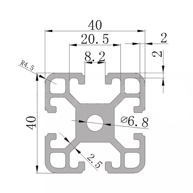 4040 Aluminum Extrusion | Canada - SPOOL3D