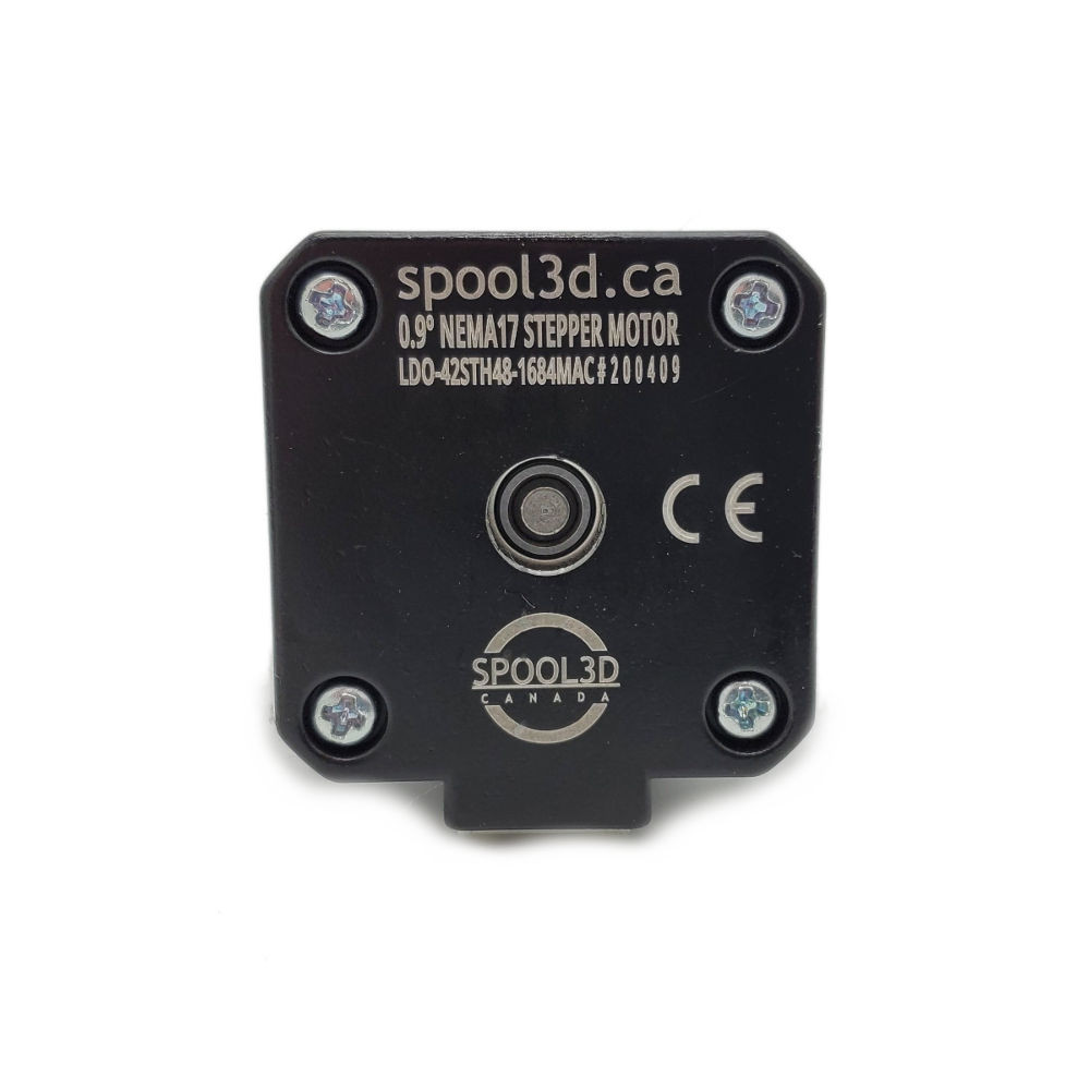 NEMA17 Stepper Motor - 48 mm 0.9 Degree | SPOOL3D Canada