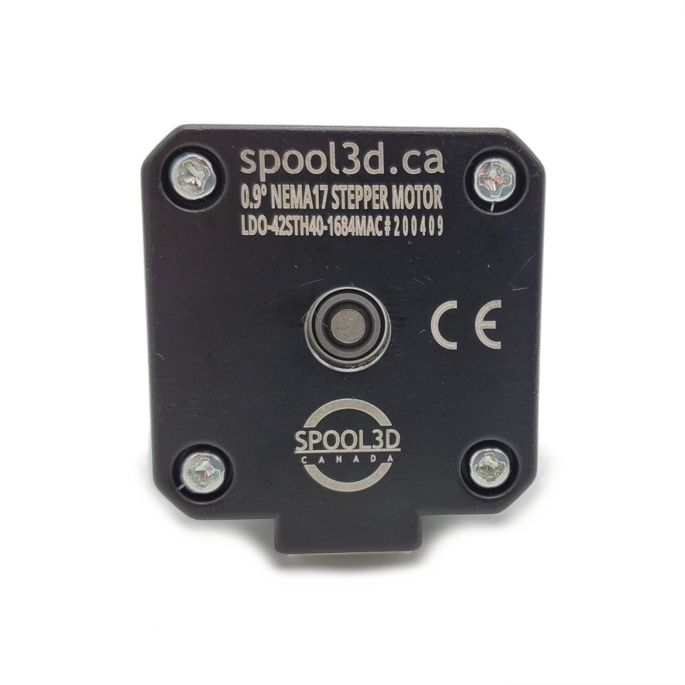 NEMA17 Stepper Motor - 40 mm 0.9 Degree | SPOOL3D Canada