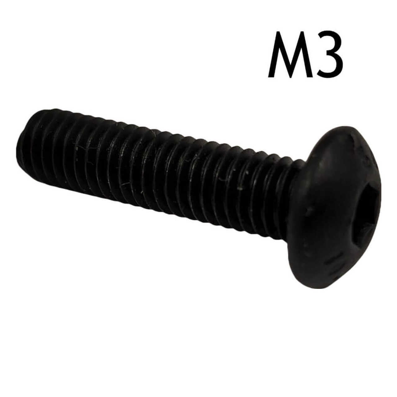 Screw buttons caps top