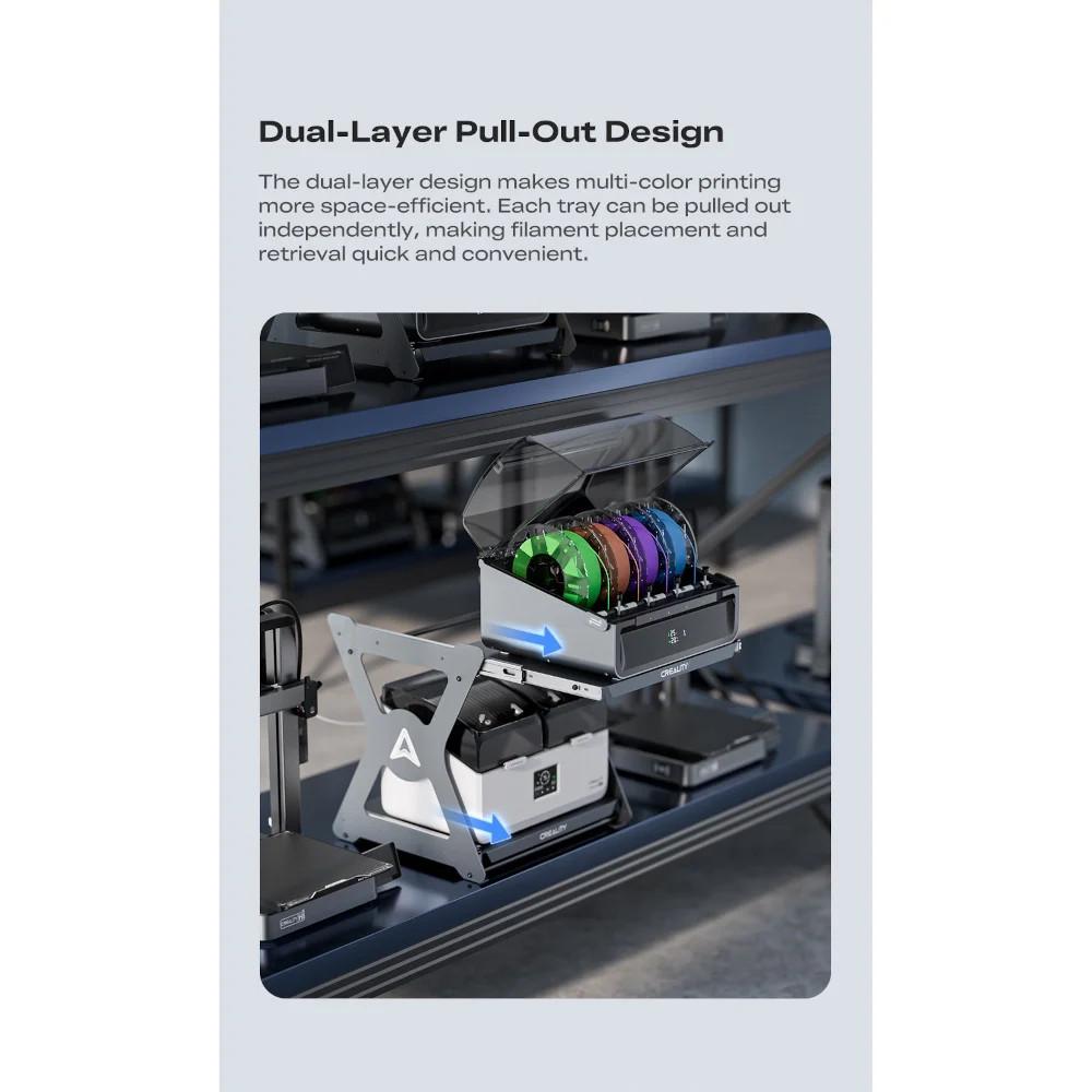 Creality Cfs Stacking Rack Printable Creality CFS Workstand | Spool3D Canada