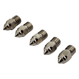 Creality Plated Copper MK8 Nozzle Pack - 3D Printer Spare Parts