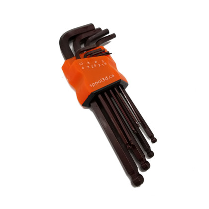 Metric Hex Key Set - 3D Printing Canada